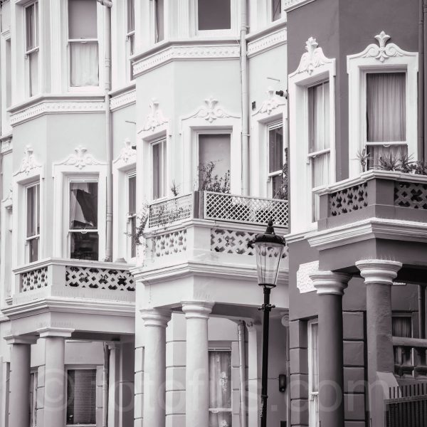 Victorian coloured houses